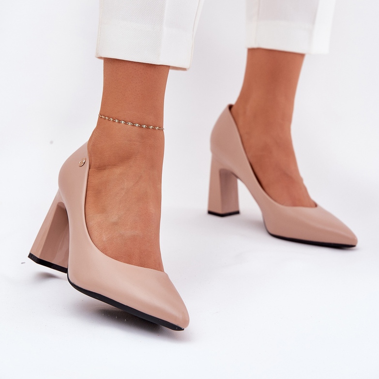 Vinceza Elegantne pumpe na Vincez 62221 Barb bež 2