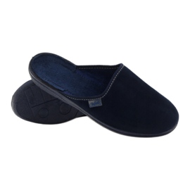 Velpane papuče mornarske Befado 201Q033 plava 4