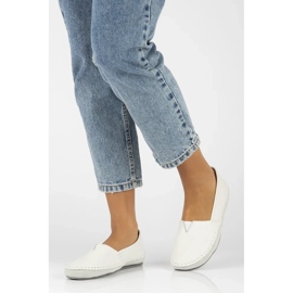 Filippo DP031/25 kožnih loofera bijela 1