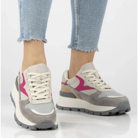 Filippo DP7070/25 kožne tenisice bež 2