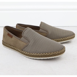 Muške cipele umetnute bež rieker b5265-65 1