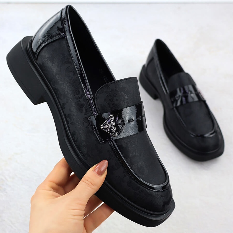 Ženske cipele Lords Black Potocki SZ12650 crna 1