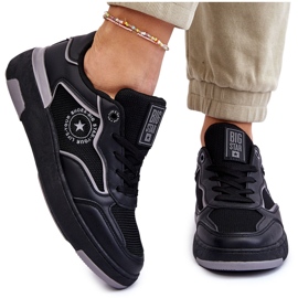 Big Star Ženske velike zvijezde LL2744443 Sportske cipele s crnim udjelom crna 4