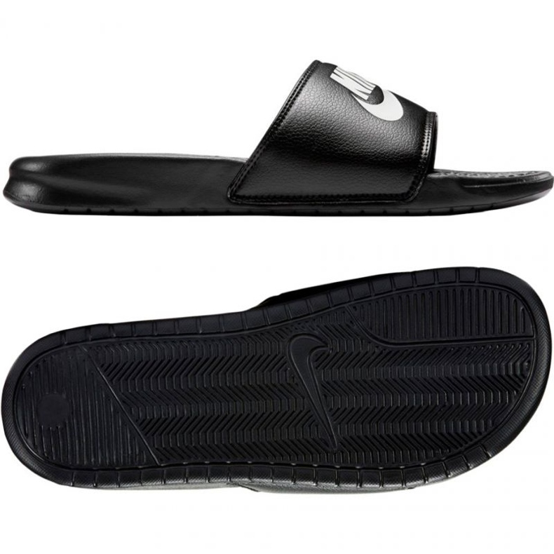 Nike Benassi JDI 343880 090 Crni flip -flops crno 1
