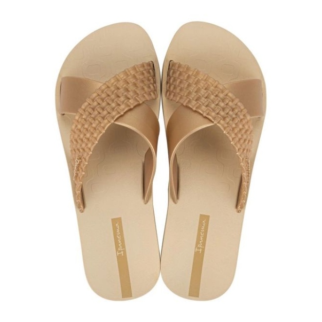 Ipanema Sleems Slide FEM 27214 BC274 Zlatni flops 1
