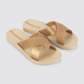 Ipanema Sleems Slide FEM 27214 BC274 Zlatni flops 2