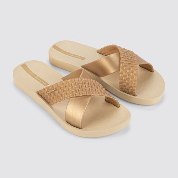 Ipanema Sleems Slide FEM 27214 BC274 Zlatni flops zlatna 2