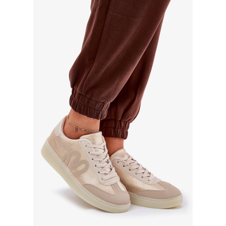 Zlatno-beige Eco-Beige Eco Sportske cipele zlatna 2