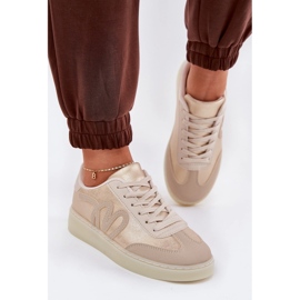 Zlatno-beige Eco-Beige Eco Sportske cipele zlatni 1
