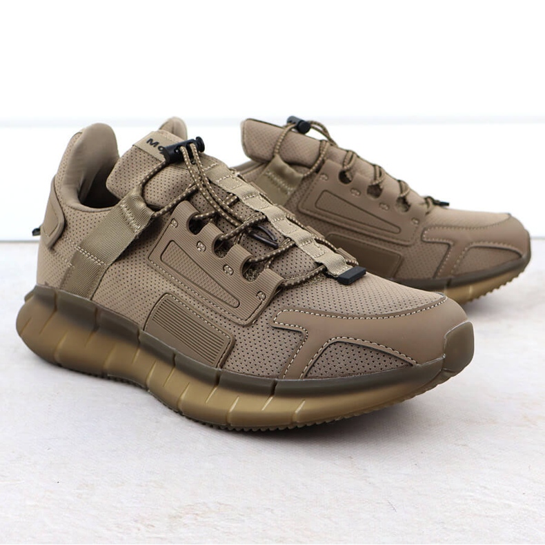 Muške sportske cipele smeđa McArthur mc4 zelena 1