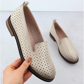 Ženske otvorene cipele Lords Beige Potocki SZ12592 bež 1
