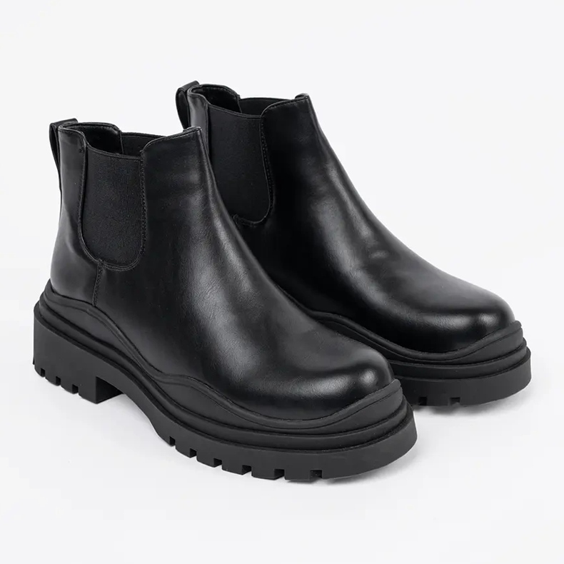 Shelovet ženske gležnjače na platformu bež 2