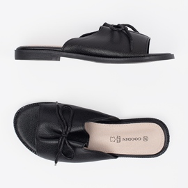 Goodin Płaksa crni flip jak s lukom crna 1