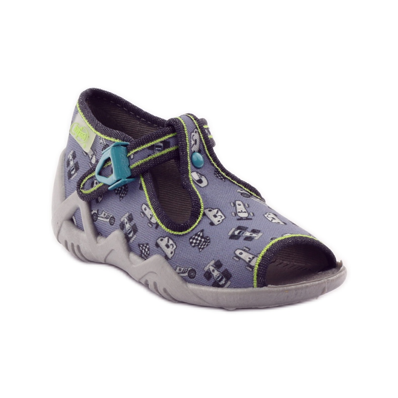 Befado papuče 217p092 lovci zelena siva crna bijela 1