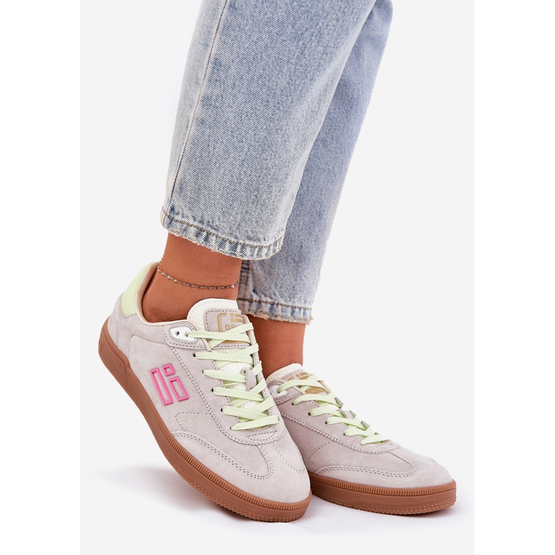 Sportske cipele za antilop za žene D.Franklin DFSH387005 Potezani bijeli bijela 1