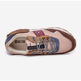 Big Star Muške tenisice od antilop na Velikoj zvijezdi RR174475 Hi-poljski bež sustav 2