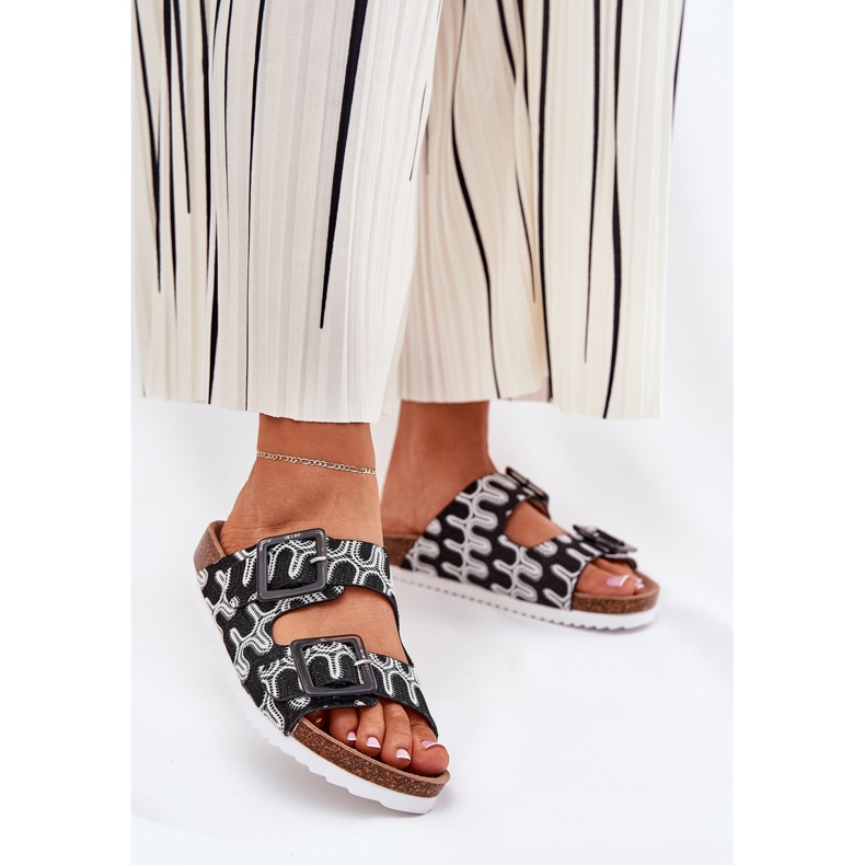 S.Barski Ženski prelepozi s kopčama i sjajem S. Barski RB51-006 Black crna 2