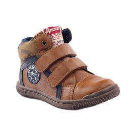 American Club Sport s američkim kožnim umetkom 16213 tamnoplava smeđa 1