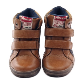 American Club Sport s američkim kožnim umetkom 16213 tamnoplava smeđa 4