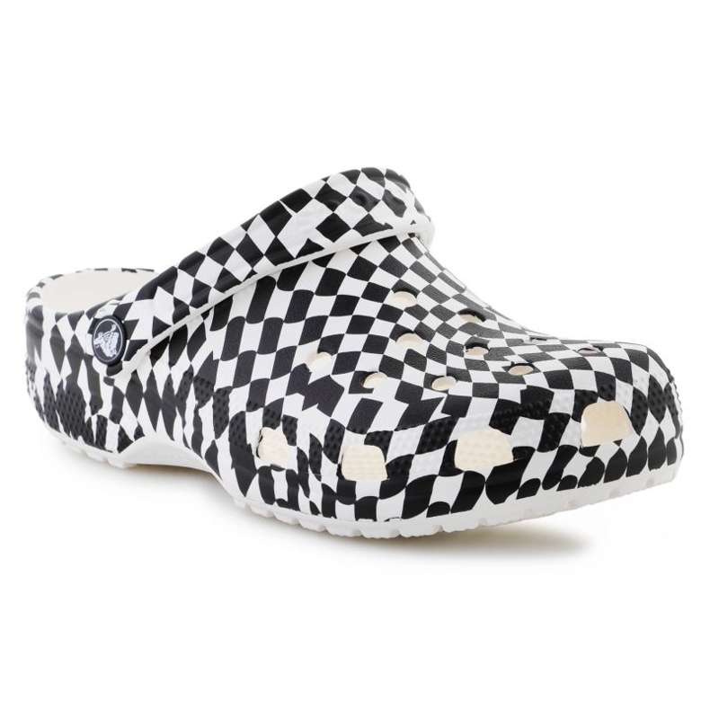 Crocs Classic Warped Checker Crog 211007-103 bijela 1
