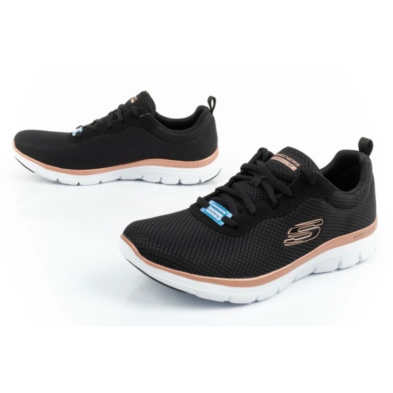 Skechers Flex Appeal 4.0 Brillant View cipele 149303/BKRG crno 8