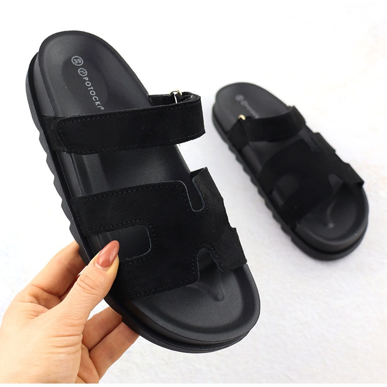 Ženske papuče Black Potocki GN17303 crna 1