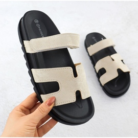 Ženske papuče Beige Potocki GN17303 bež 1