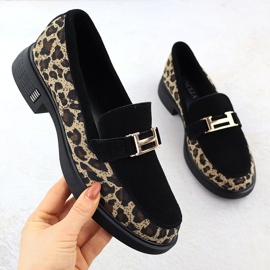 Lordy Leopard Cipele Lords Black Vinceza 66791 crno 1