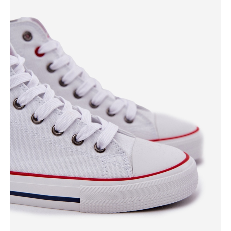 Big Star Materijal muške velike zvijezde NN174305 Hi-poljski sustav Bijeli sustav Bijeli sustav bijela 2