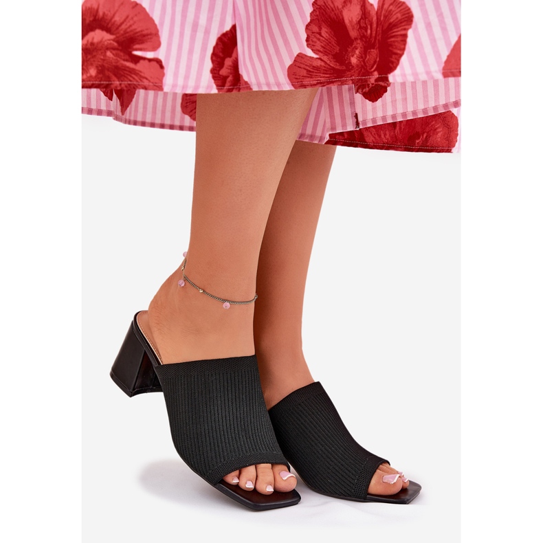 Crni pistil visoke potpetice crna 1