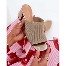 Ženske potpetice sa zlatnim pistilom 1