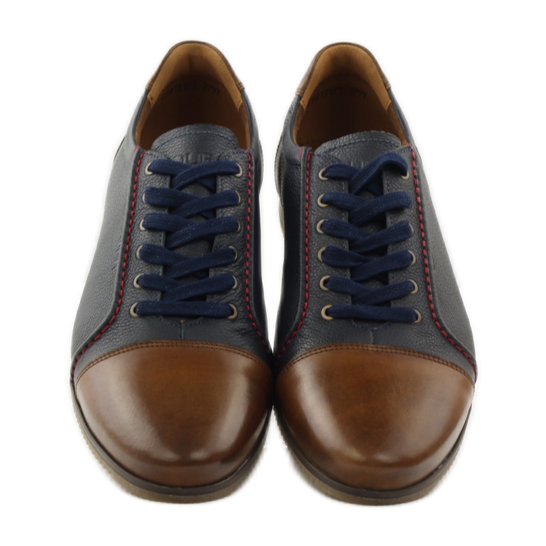 Badura 3173 tamnoplave sportske cipele smeđa mornarsko plava 4