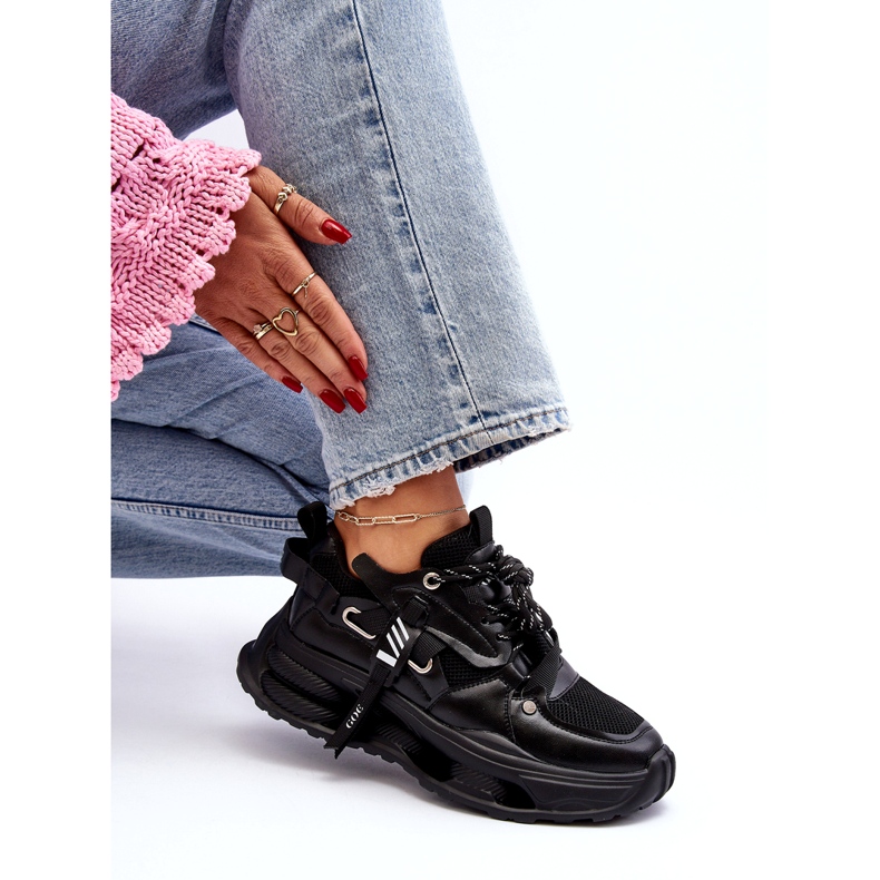 GOE Ženske tenisice NN2N4040 crne crno 5