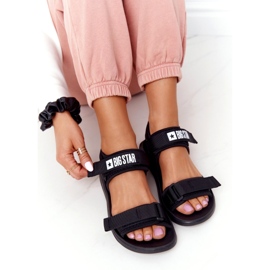 Ženske sportske sandale Big Star HH274A024 Crne crno 4