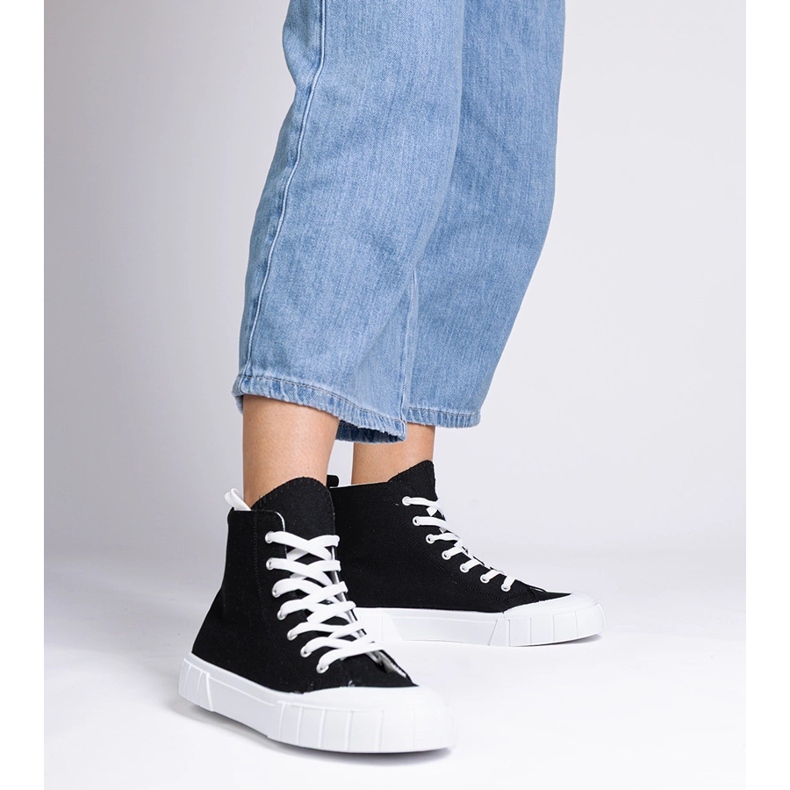 Crne gležnjače crna 1