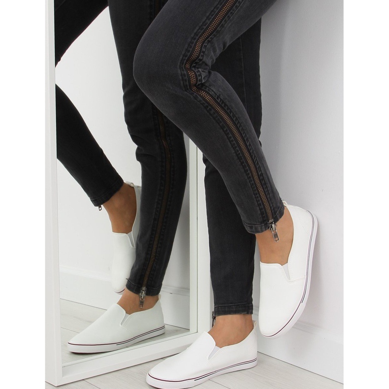 Tenisice slip-on bijele xl08p bijele bijela 2
