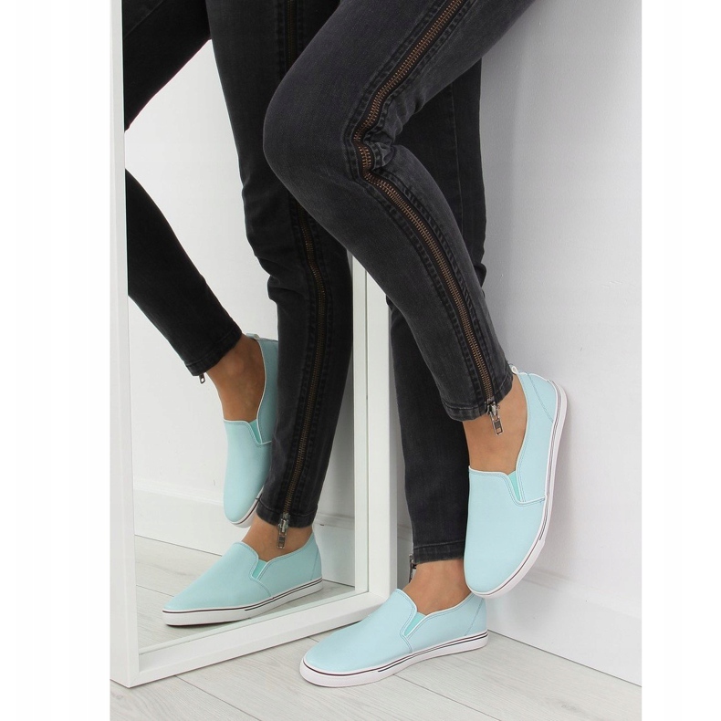 Tenisice slip-on plave xl08p L.BLUE plava 2