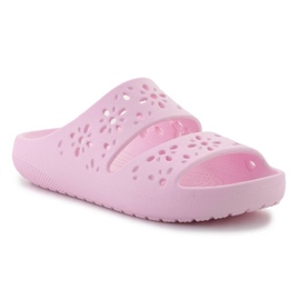 Crocs Classic Cvjetni izrez sandala 210966-6W ružičasta 1