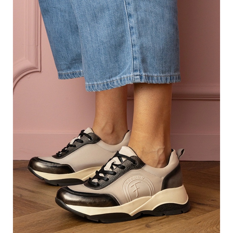 Sive sportske tenisice žene siva 1