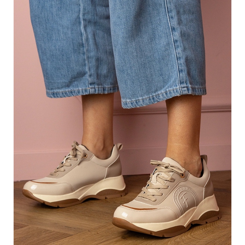 Bež ženske sportske tenisice 1