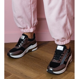 Crne tenisice s cirkonima i metalno umetanje crna 2