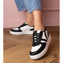 Crne tenisice tenisice ukrašene sjajem crna 2