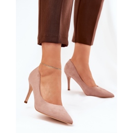 Eko sukne potpetice kaki bež 2