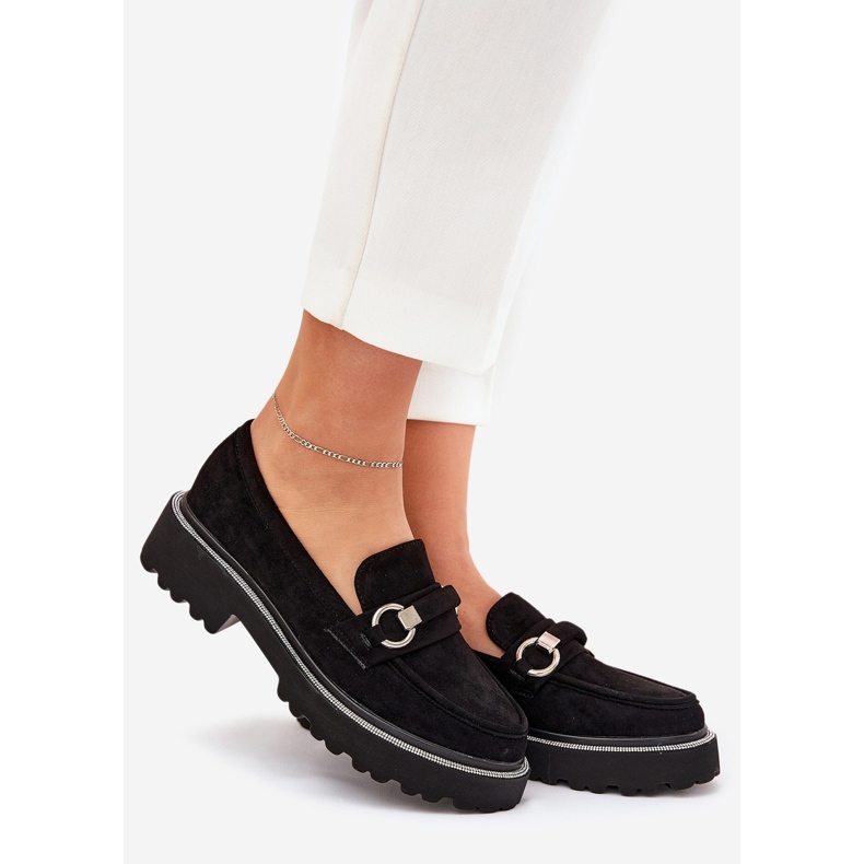 Ženske nativnice ukrašene crnim cirkonima crna 1