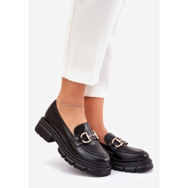 Ženske kožne košanice sa zlatnim detaljima crnim crna 1