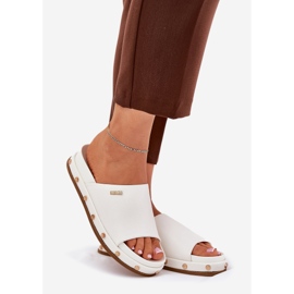 Ženski klip na platformi s Big Star RR274216 Bijeli pastuh bijela 1