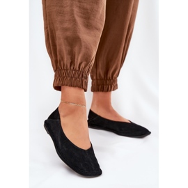 Ženske antilop balerine Big Star RR274080 Black crna 2