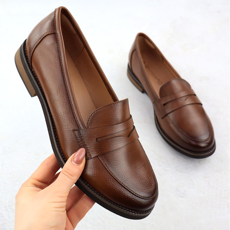 Cipele Ženske košulje Lords Brown Potocki SZ12573 smeđa 1