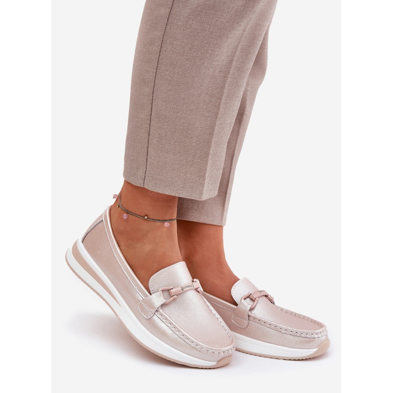 S.Barski Ženske kožne natikače S. Barski GR51-598 BIREL PINK ružičasta 1