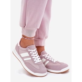 Evento Ženske tenisice s eko suknom ljubičastom ljubičasta 1